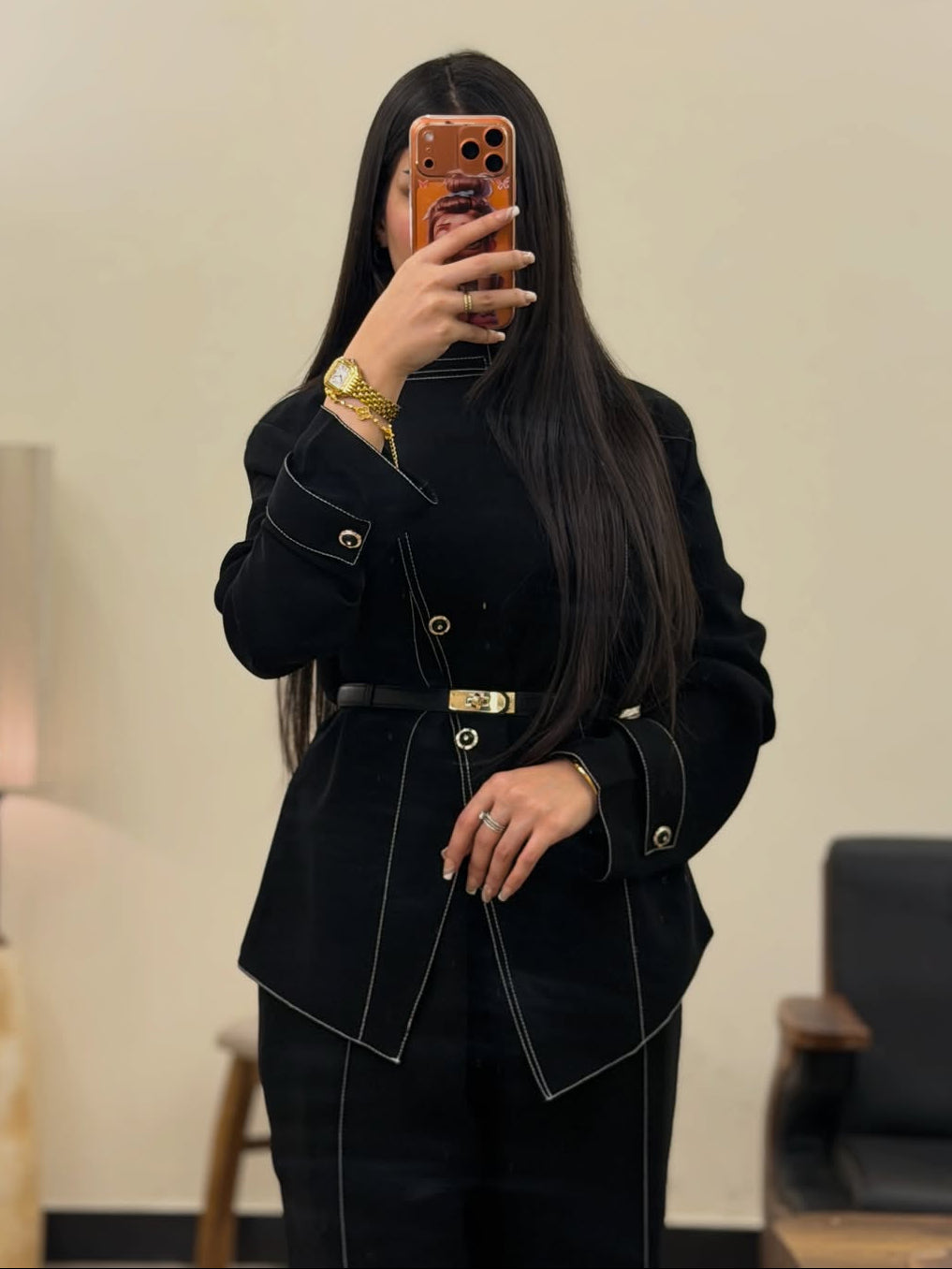 Ensemble Tailleur Femme Noir Signature