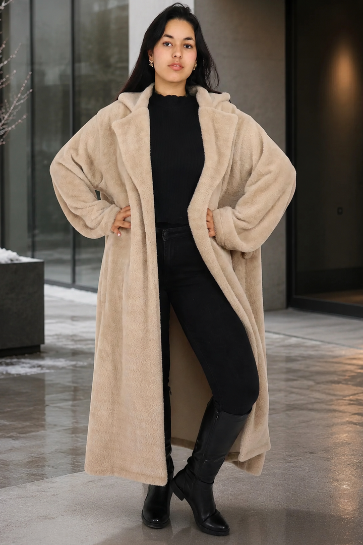 Manteau Shearling Luxe