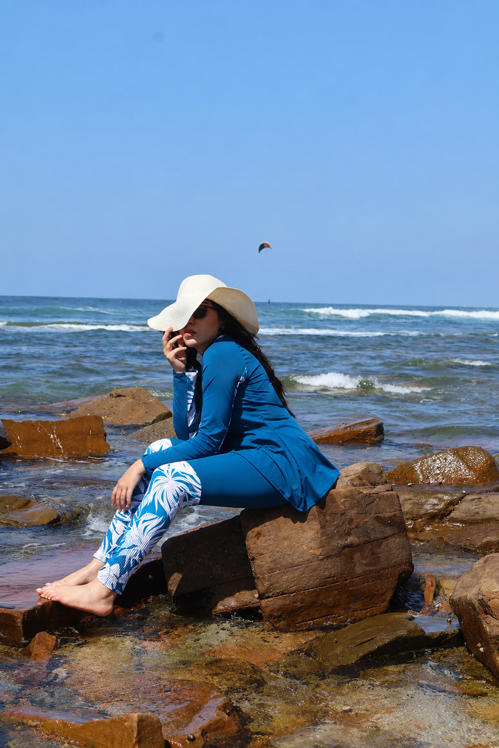 Burkini Azure Wave – Maillot de Bain