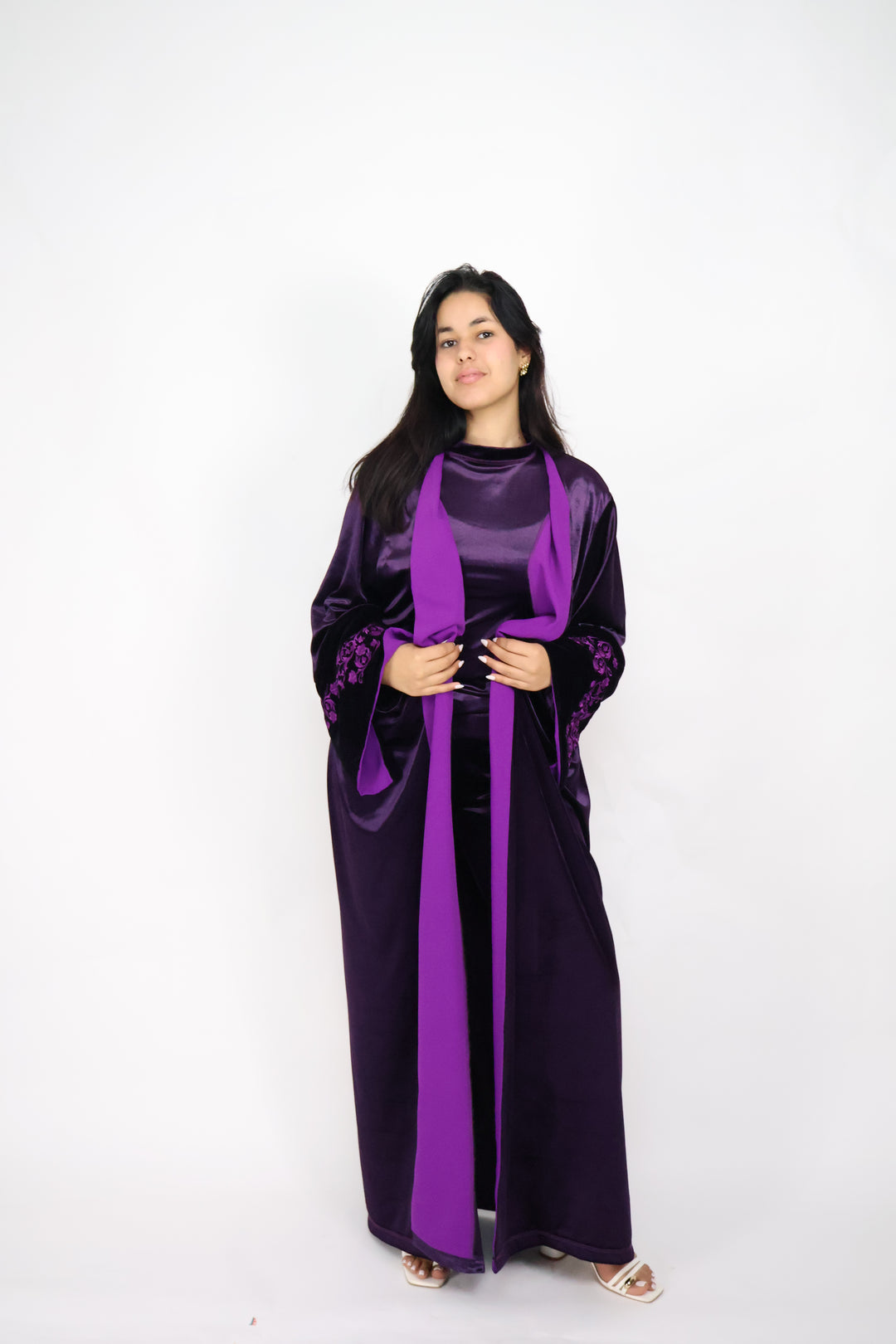 Caftan Velvet Amira – 3 Pièces