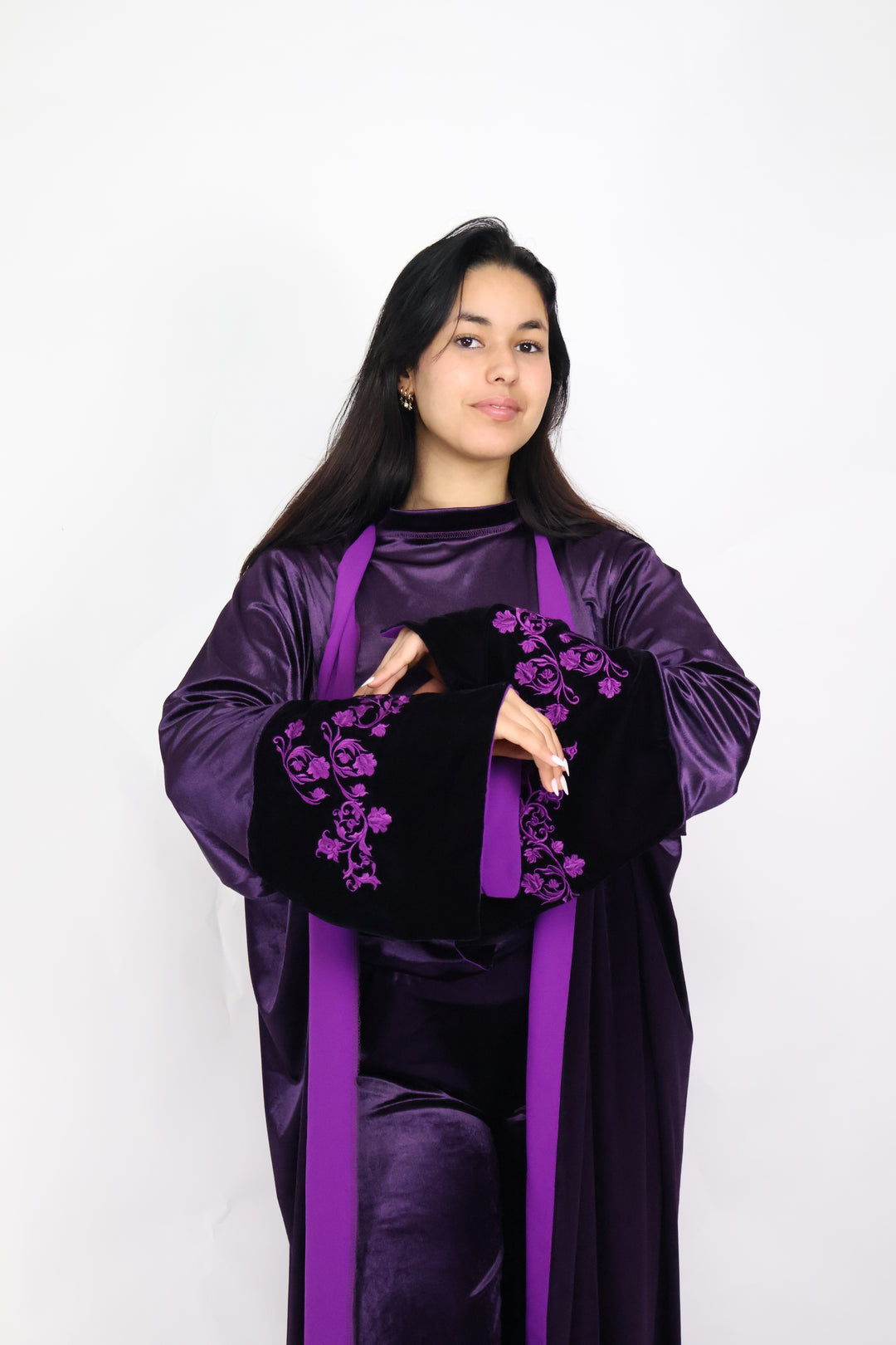 Caftan Velvet Amira – 3 Pièces