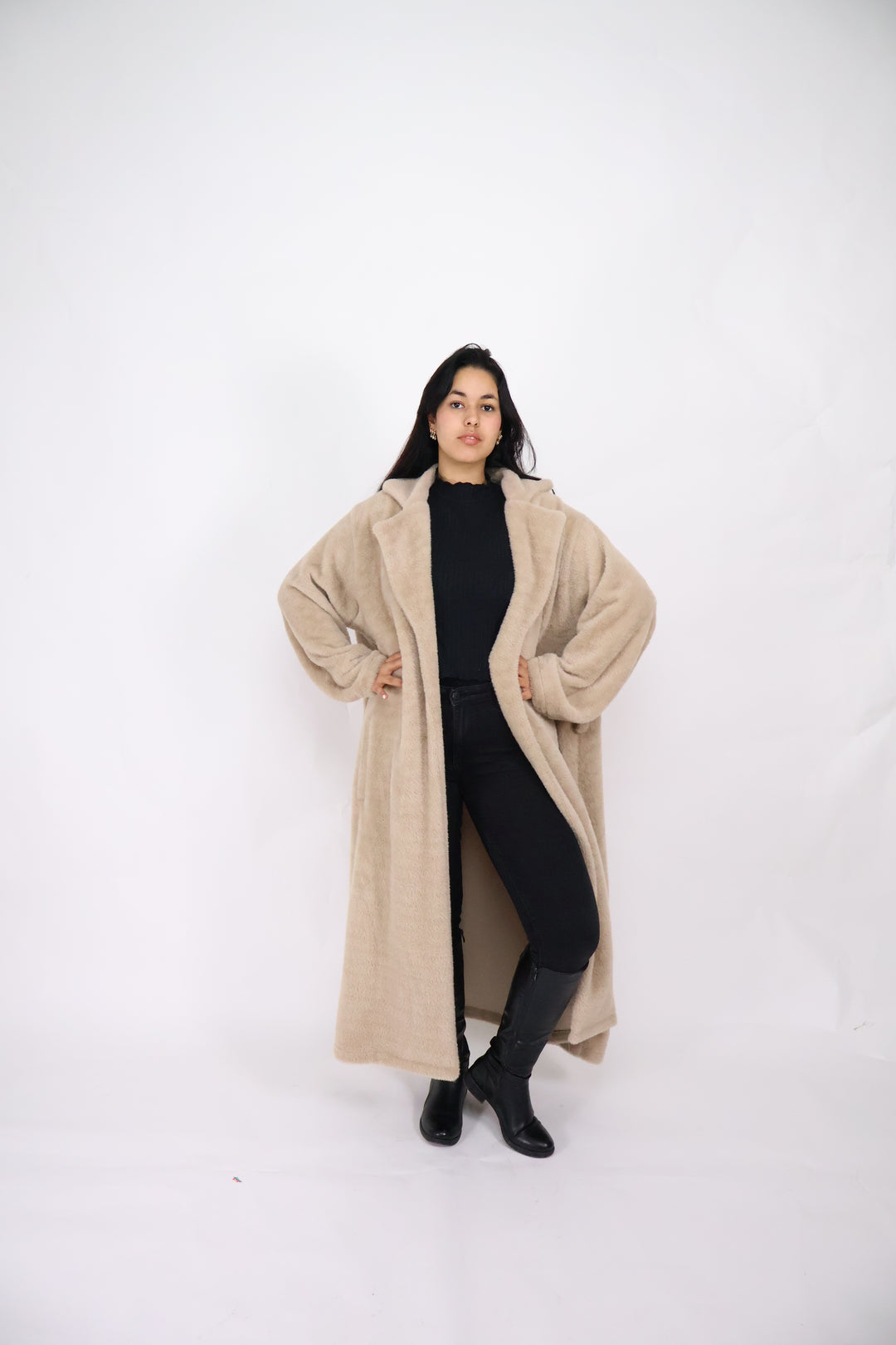 Manteau Shearling Luxe