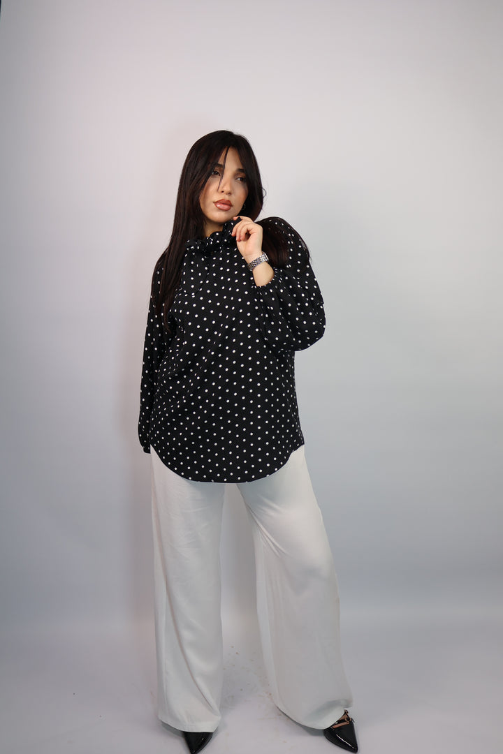 Blouse Éclipse Pois