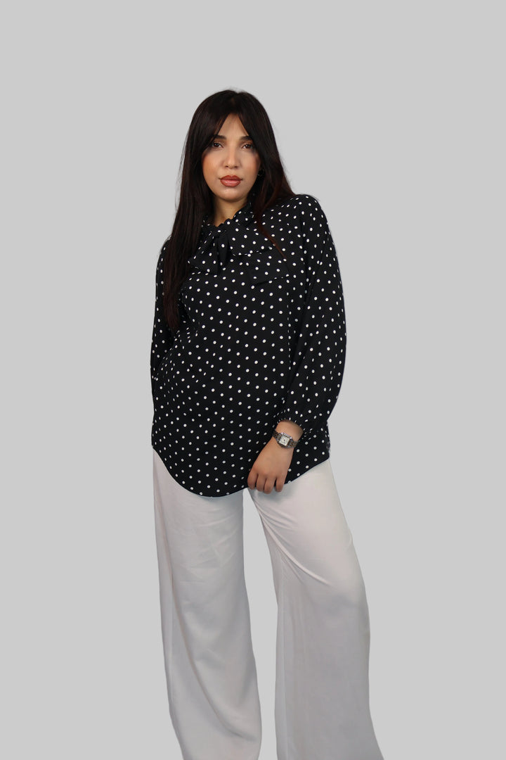 Blouse Éclipse Pois