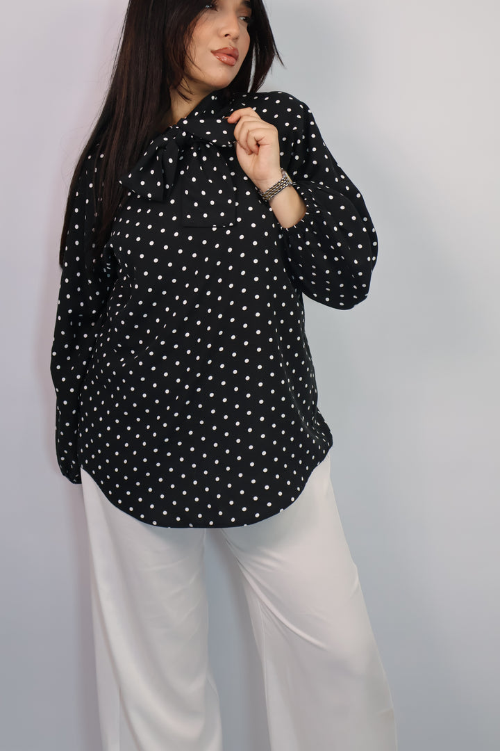 Blouse Éclipse Pois