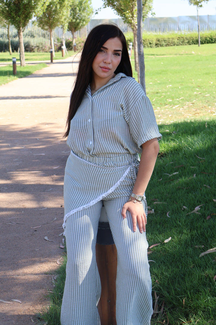 Ensemble Femme Rayé