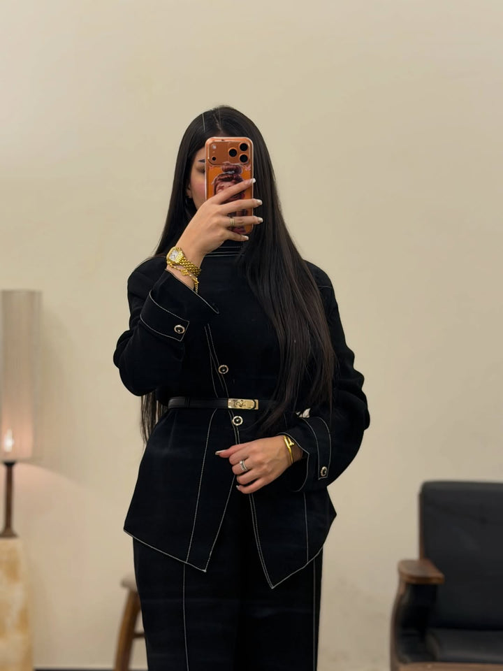 Ensemble Tailleur Femme Noir Signature